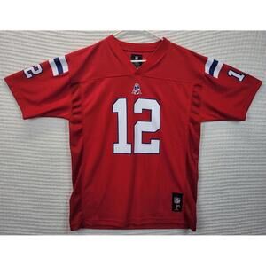 NFL New England Patriots Team Apparel Retro Logo Tom Brady #12 Jersey XL Youth